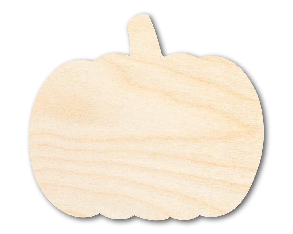 Unfinished Wood Pumpkin Silhouette - Craft- up to 46" DIY