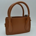 Structured Top Handle Handbag with Minimalist Design