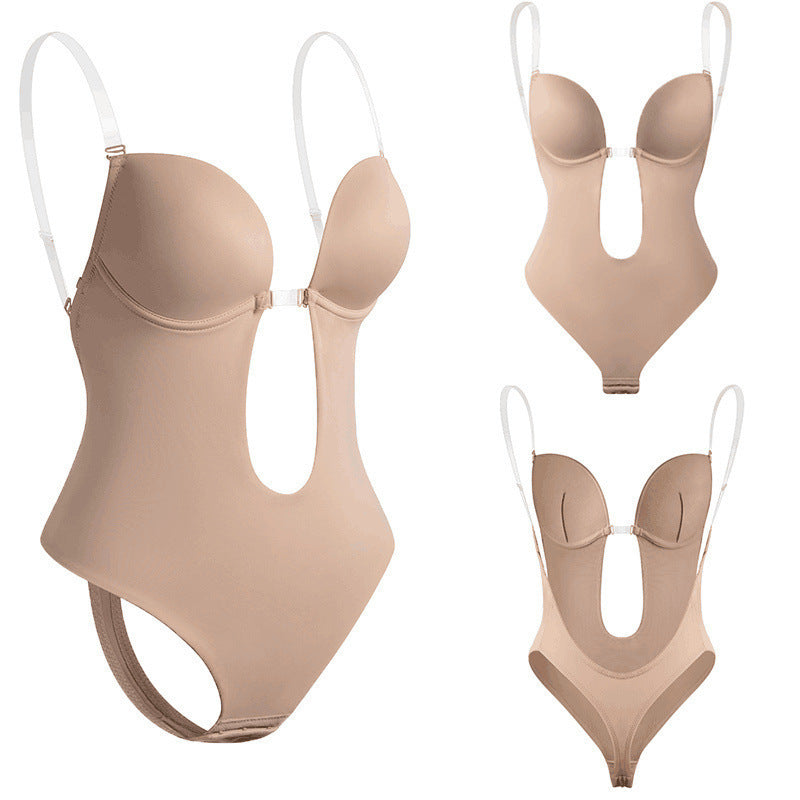 Women's Seamless Backless Shapewear Bodysuit