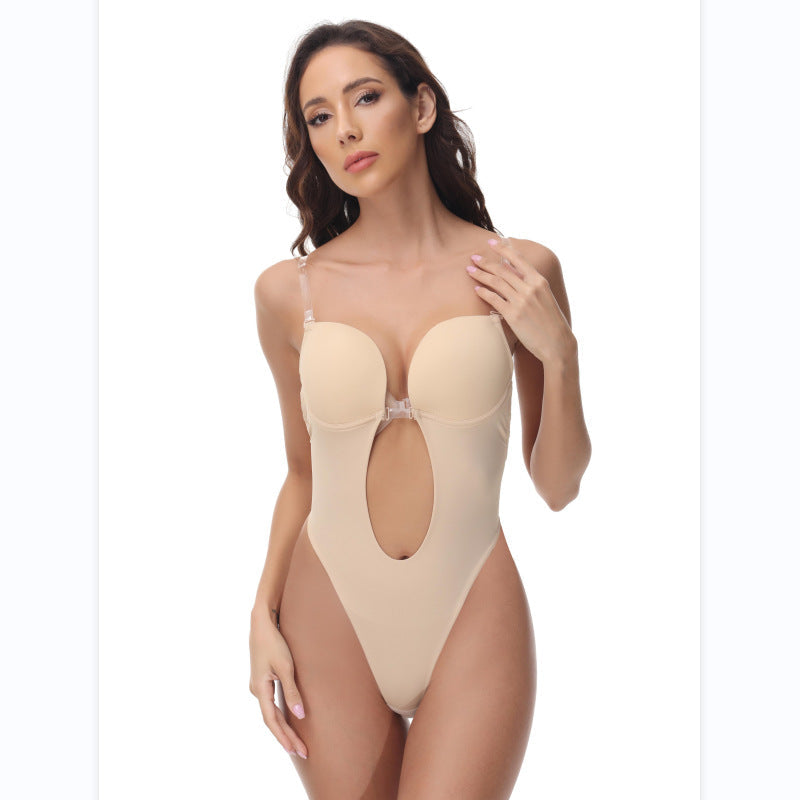 Women's Seamless Backless Shapewear Bodysuit