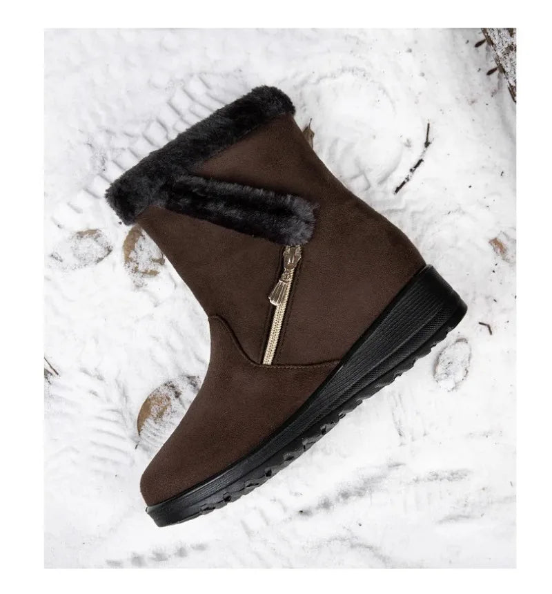 Women's Winter Fashion Boots – Stylish Ankle Snow Boots