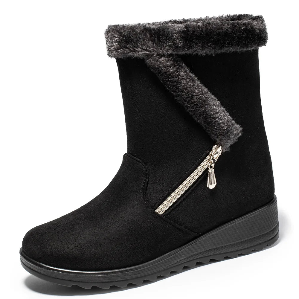 Women's Winter Fashion Boots – Stylish Ankle Snow Boots