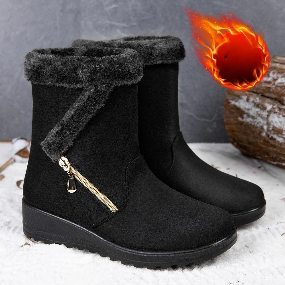 Women's Winter Fashion Boots – Stylish Ankle Snow Boots
