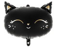 Black Cat Matte Foil Balloon – Halloween Decor | Ellie’s Party Supply