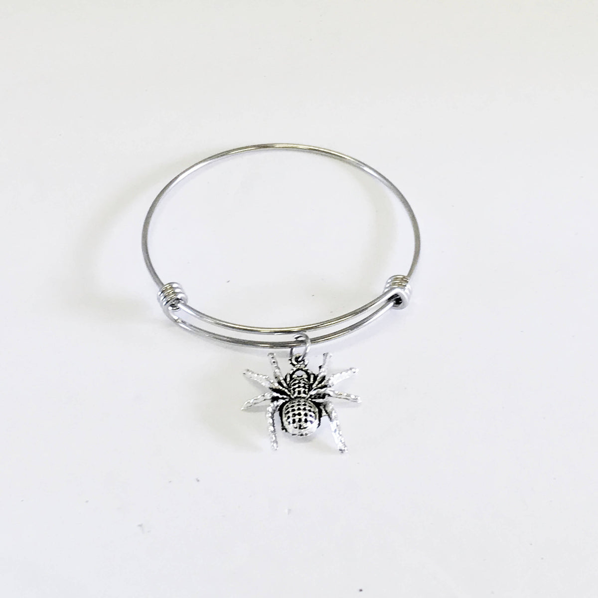 Spider Jewelry, Spider Stacking Bangle, Spider Bracelet, Halloween Jewelry, Spider Gifts, Halloween Party Gifts, Halloween Gifts For Her